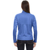 North End Women's Nautical Blue Trace Printed Fleece Jacket