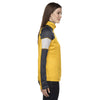 North End Women's Campus Gold Quick Performance Interlock Half-Zip Top