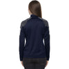 North End Women's Classic Navy Quick Performance Interlock Half-Zip Top