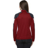 North End Women's Classic Red Quick Performance Interlock Half-Zip Top