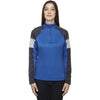 North End Women's True Royal Quick Performance Interlock Half-Zip Top