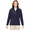 North End Women's Navy Excursion Trail Fabric-Block Jacket