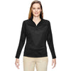 North End Women's Black Excursion Circuit Performance Half-Zip