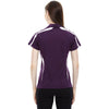 North End Women's Mulberry Purple Accelerate Performance Polo