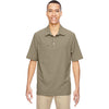 North End Men's Stone Excursion Crosscheck Performance Woven Polo