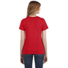 Anvil Women's Heather Red Lightweight T-Shirt