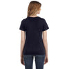 Anvil Women's Navy Lightweight T-Shirt