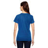 Anvil Women's Neon Blue Lightweight T-Shirt