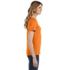 Anvil Women's Orange Lightweight T-Shirt