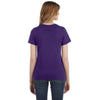 Anvil Women's Purple Lightweight T-Shirt