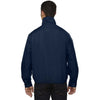 North End Men's Midnight Navy Bomber Micro Twill Jacket