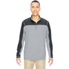 North End Men's Black Excursion Circuit Performance Half-Zip