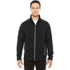 North End Men's Black/Graphite Torrent Performance Fleece Jacket