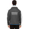 North End Men's Crystal Quartz/Dark Graphite Colorblock Performance Fleece Jacket