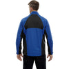 North End Men's Nautical Blue Performance Stretch Wind Shirt