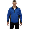 North End Men's Nautical Blue Performance Stretch Wind Shirt