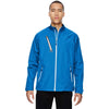North End Men's Nautical Blue Frequency Melange Jacket