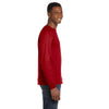 Anvil Men's Red Lightweight Long-Sleeve T-Shirt