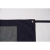 Identitee Navy/ Denim Brooklyn Canvas Bib Apron