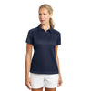 Nike Women's Midnight Navy Dri-FIT Pebble Texture Polo