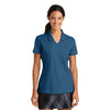 Nike Women's French Blue Dri-FIT Micro Pique Polo