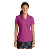 Nike Women's Fusion Pink Dri-FIT Micro Pique Polo