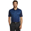 Nike Men's Midnight Navy/Photo Blue Dri-FIT Mobility Camo Polo