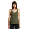 Alternative Women's Camo Meegs Eco-Jersey Racer Tank