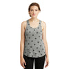 Alternative Women's Eco Grey Stars Meegs Eco-Jersey Racer Tank