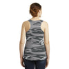 Alternative Women's Grey Camo Meegs Eco-Jersey Racer Tank