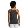 Alternative Women's Washed Black Weathered Slub Sporty Tank