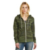 Alternative Women's Camo Adrian Eco-Fleece Zip Hoodie