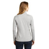 The North Face Women's TNF Light Grey Heather Tech 1/4-Zip Fleece