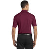 OGIO Men's Molten Maroon Linear Polo