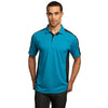 OGIO Men's Voltage Blue/Blacktop/Silver Grey Trax Polo