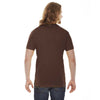 American Apparel Unisex Brown 50/50 Short Sleeve Tee