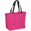 Port Authority Pink Azalea Essential Zip Tote