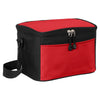Port Authority Red/Black 6-Can Cube Cooler