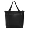 Port Authority Black/Black Large Tote Cooler