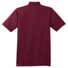 CornerStone Men's Burgundy Industrial Pocket Pique Polo