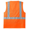 CornerStone Men's Safety Orange ANSI 107 Class 2 Mesh Back Safety Vest