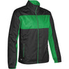 Stormtech Men's Black/Treetop Green Cyclone Shell