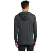 District Made Men's Black Frost Perfect Tri Long Sleeve Hoodie