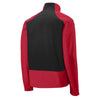 Port Authority Men's Rich Red/Black Back-Block Soft Shell Jacket