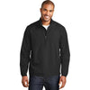 Port Authority Men's Black Zephyr 1/2-Zip Pullover
