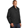 Port Authority Men's Black Zephyr 1/2-Zip Pullover