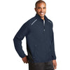 Port Authority Men's Dress Blue Navy Zephyr Reflective Hit Full-Zip Jacket