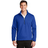 Port Authority Men's True Royal Active 1/2-Zip Soft Shell Jacket