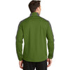 Port Authority Men's Garden Green/Grey Steel Active Colorblock Soft Shell Jacket