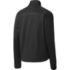 Port Authority Men's Deep Black Hybrid Soft Shell Jacket